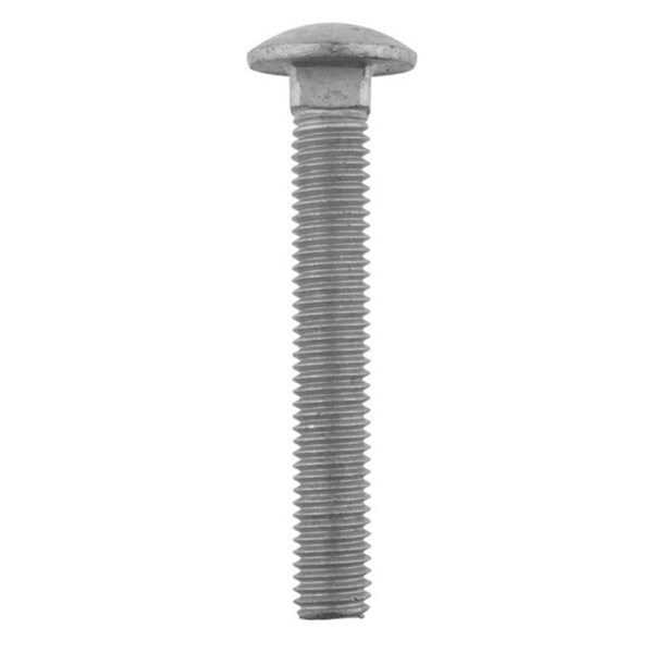 Hillman 812617 0.5 x 3.5 in. Hot Dipped Galvanized Carriage Screw Bolt 55521 - main